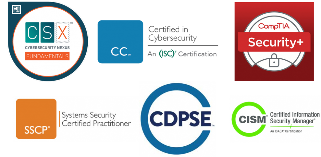Security certifications for Privacy practitioners Privacy 108